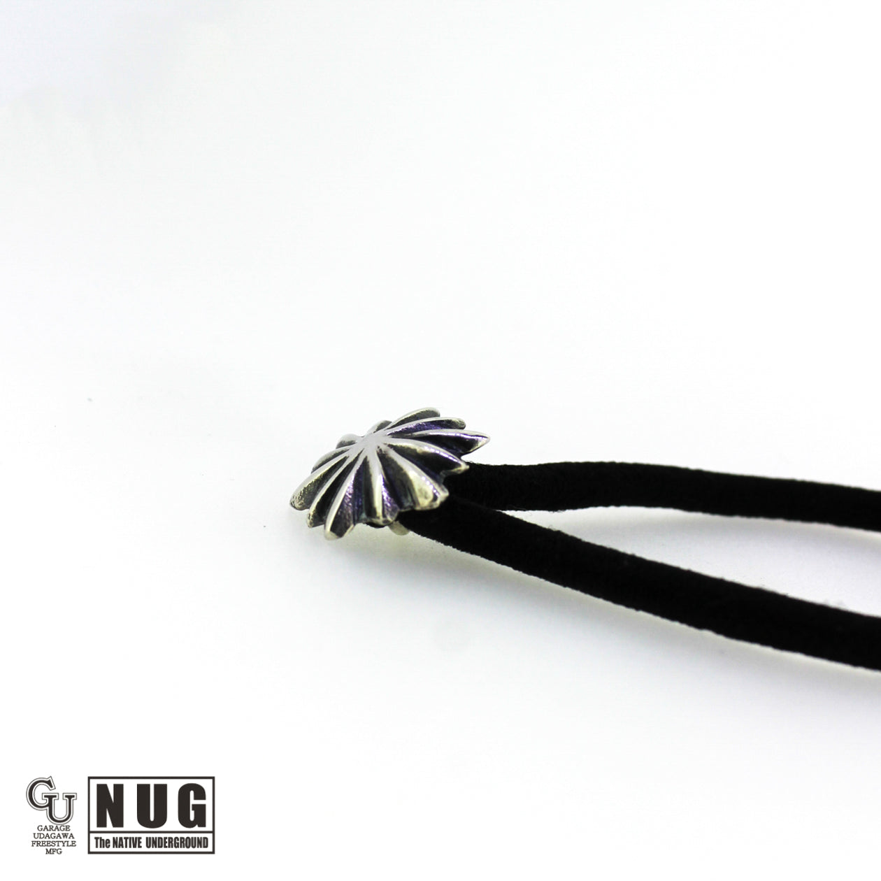 シルバー ハンドメイド コンチョヘアゴム #10