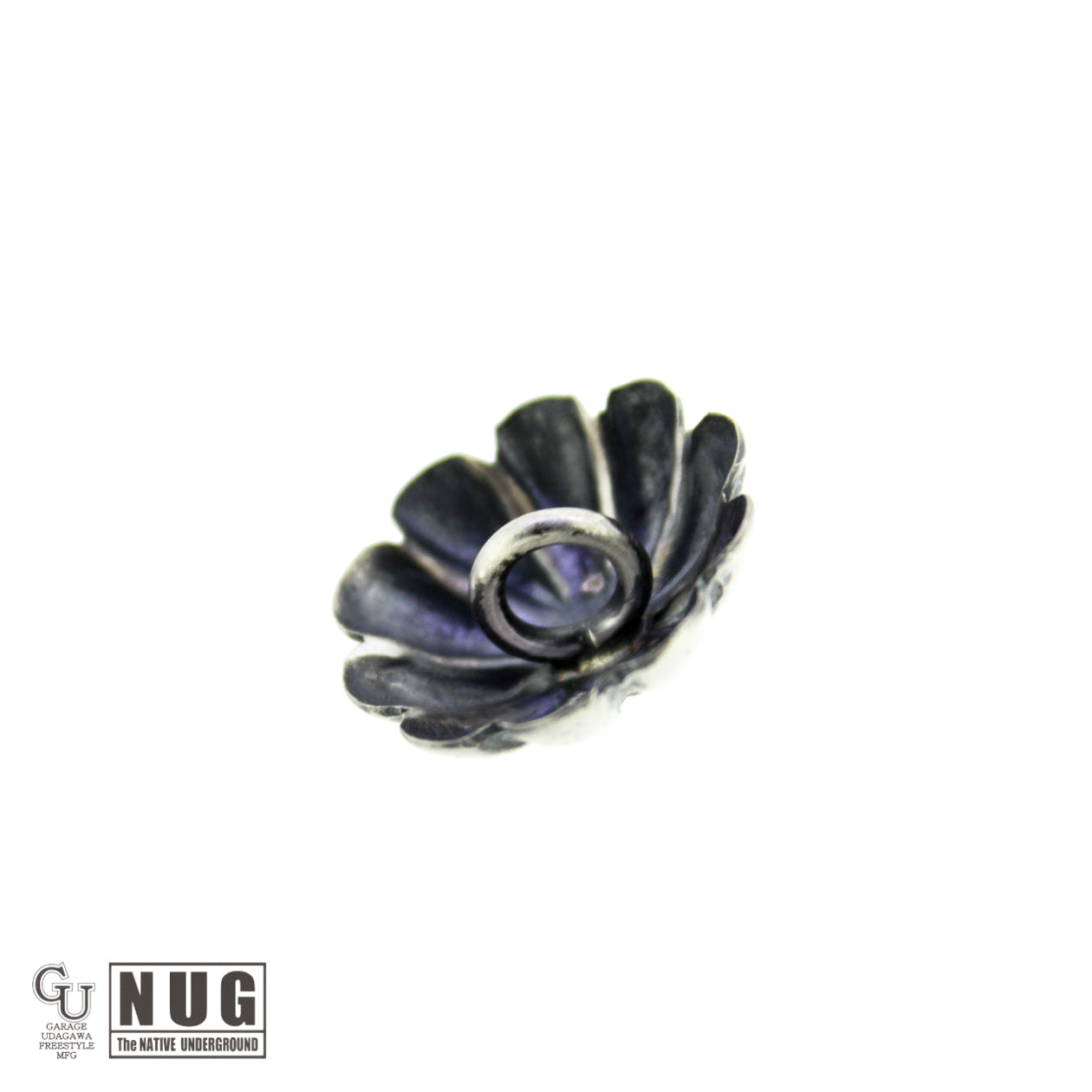 シルバー ハンドメイド コンチョヘアゴム ハイドーム #21