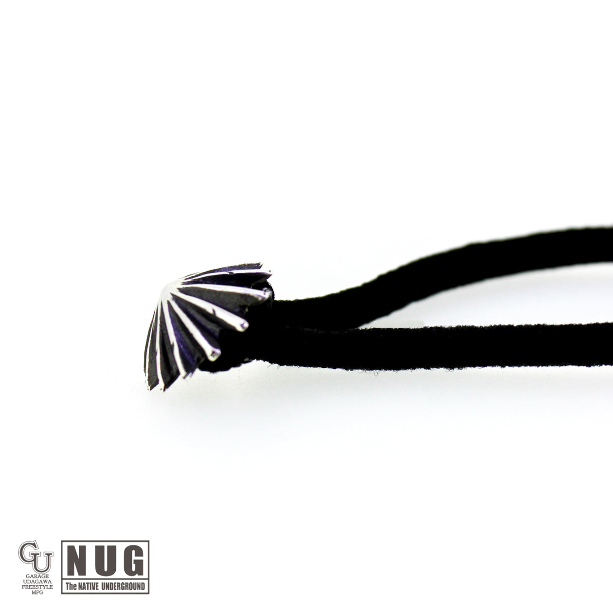 シルバー ハンドメイド コンチョヘアゴム #24