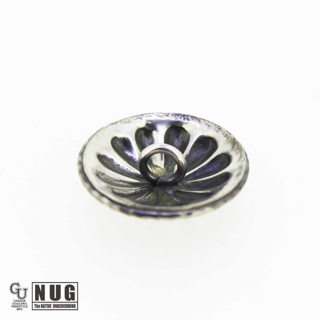 シルバー ハンドメイド コンチョヘアゴム #26