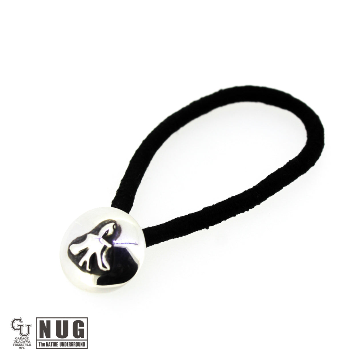 シルバー ハンドメイド コンチョヘアゴム #30 サンダーバード