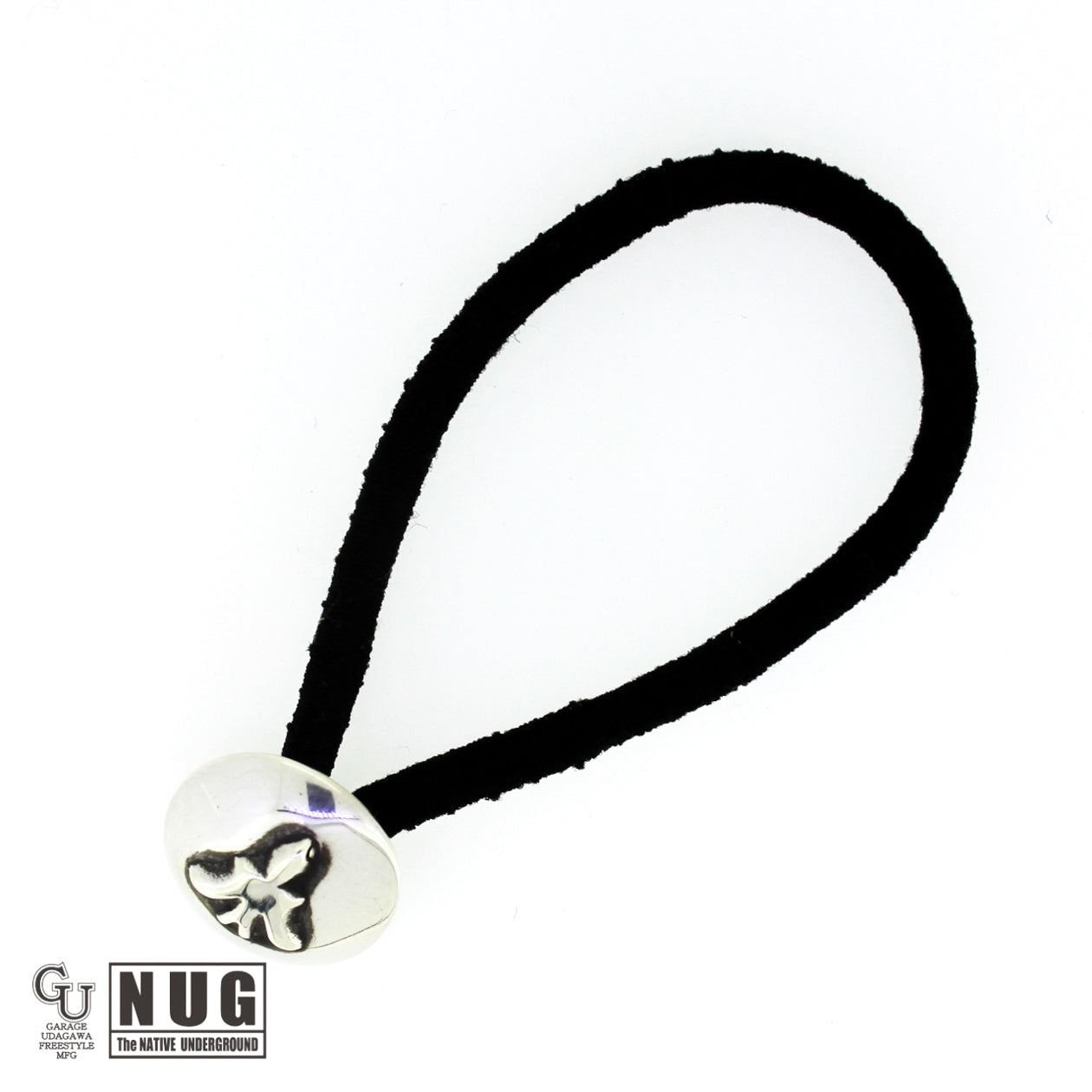 シルバー ハンドメイド コンチョヘアゴム #30 サンダーバード