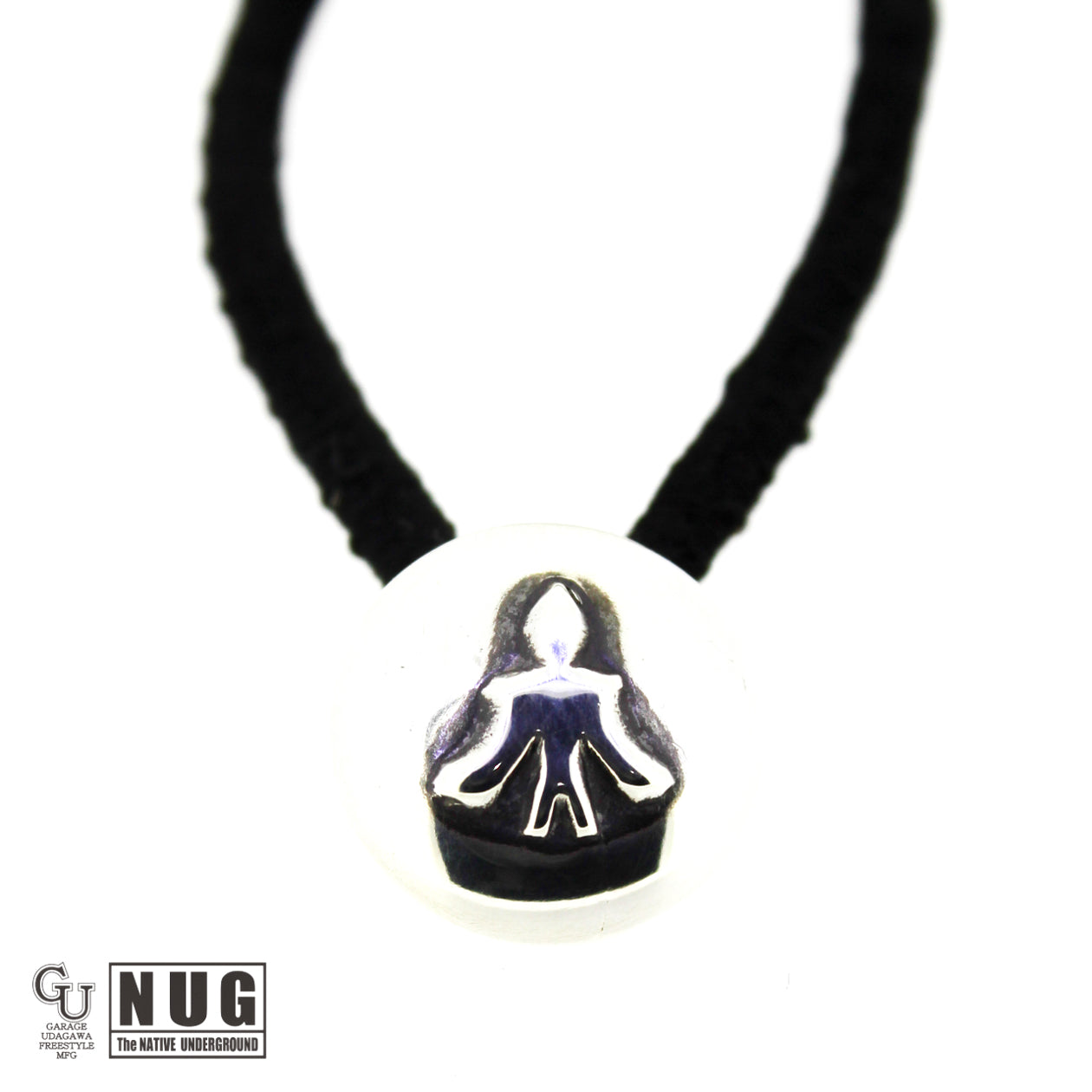 シルバー ハンドメイド コンチョヘアゴム #30 サンダーバード