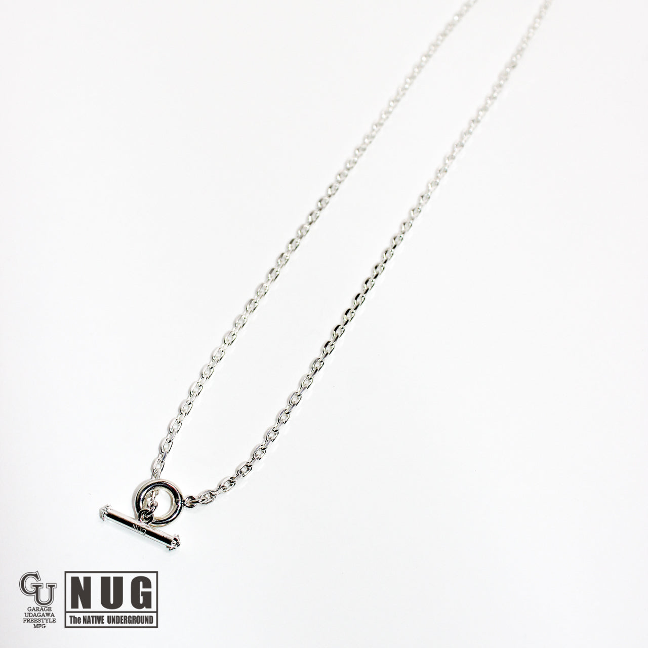 フェザー マンテル シルバーケーブルチェーン 50cm 4面カット Ssize カラ ー:SV(W)