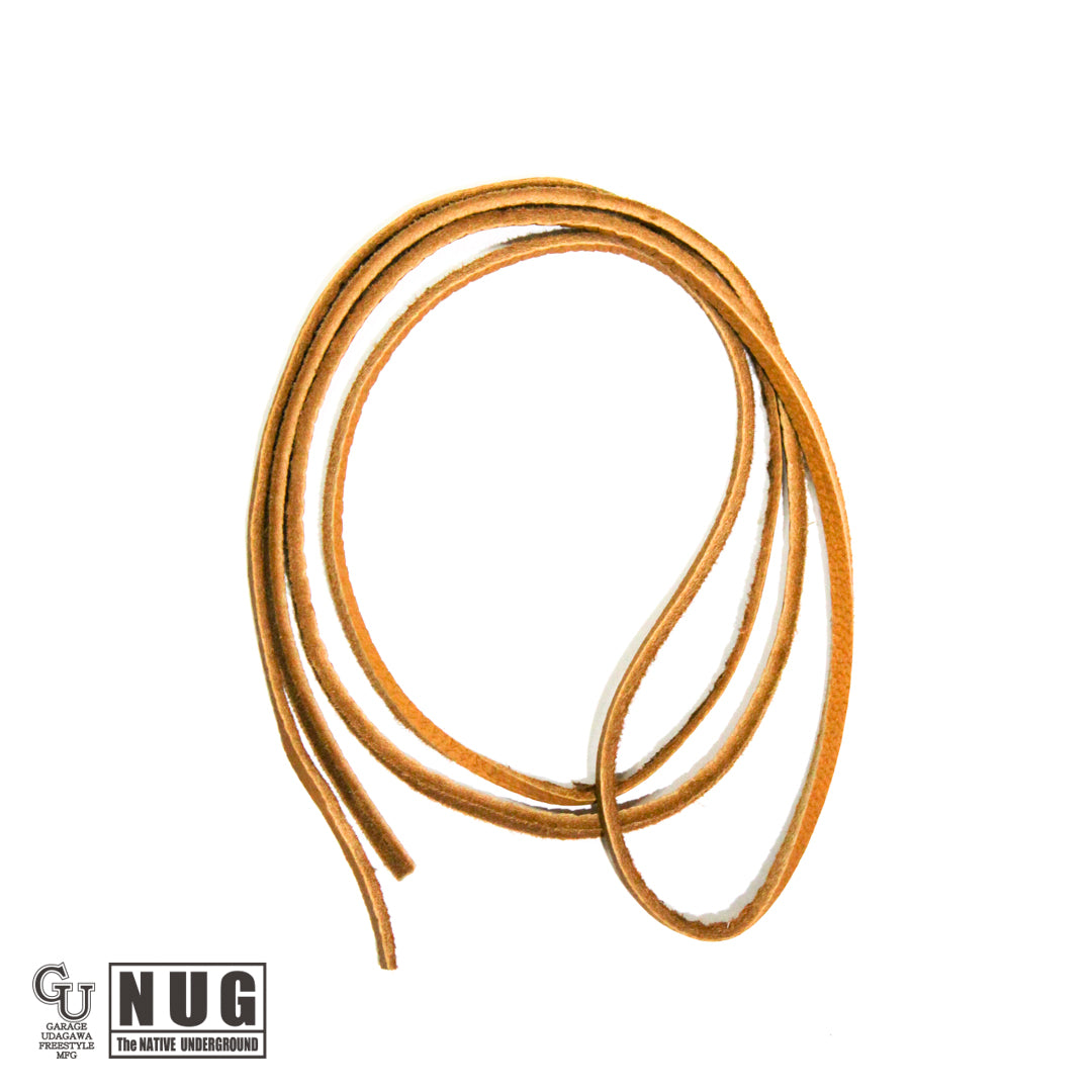 鹿革紐 ディアスキンレース 3本セット（黒、白、キャメル）