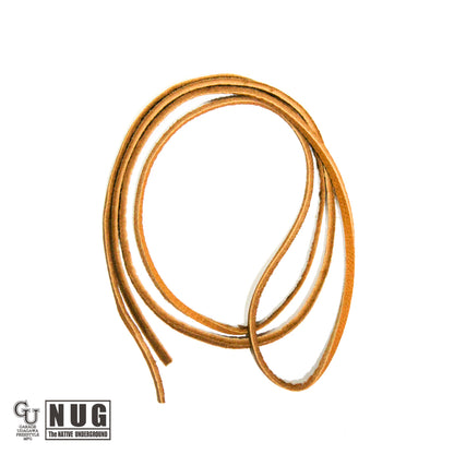 鹿革紐 ディアスキンレース 3本セット（黒、白、キャメル）