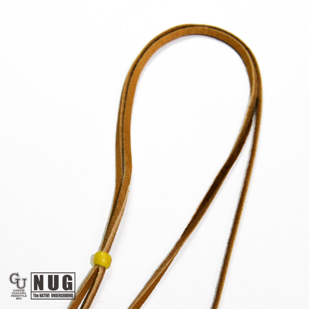 鹿革紐 ディアスキンレース 3本セット（黒、白、キャメル）