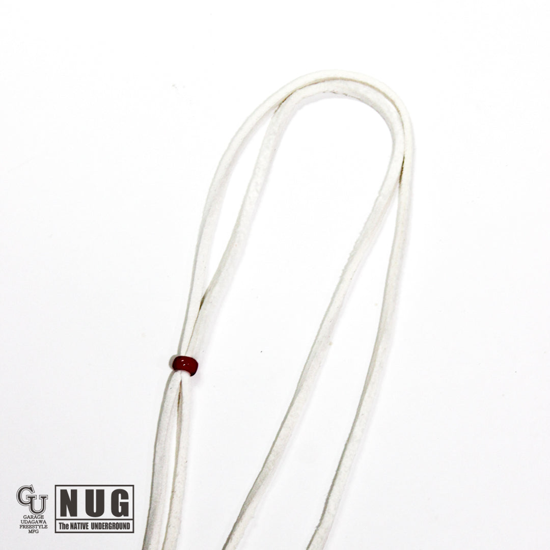 鹿革紐 ディアスキンレース 3本セット（黒、白、キャメル）