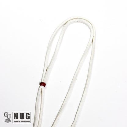 鹿革紐 ディアスキンレース 3本セット（黒、白、キャメル）