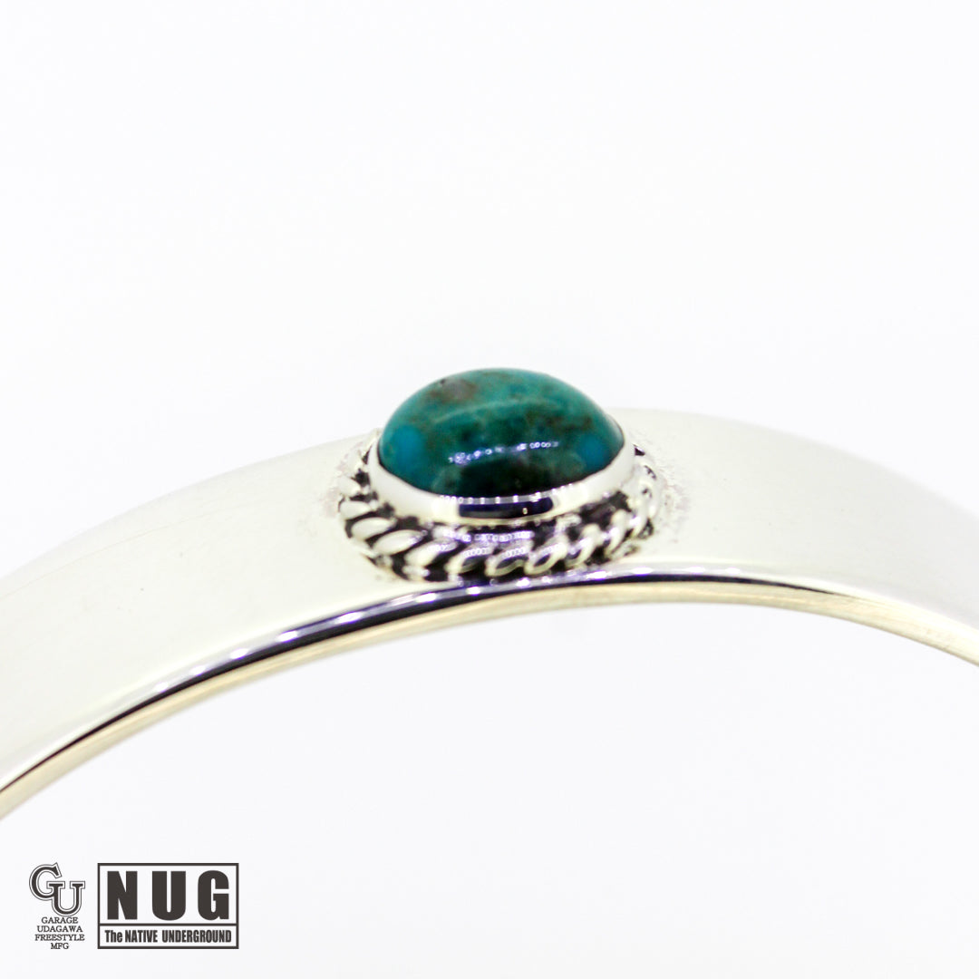 シルバー モレンシー ターコイズ バングル – GARAGE UDAGAWA