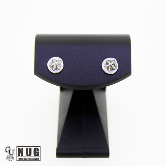 ハンドメイド ショットプレートピアス #8