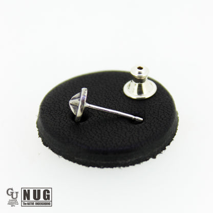 ハンドメイド ショットプレートピアス #8