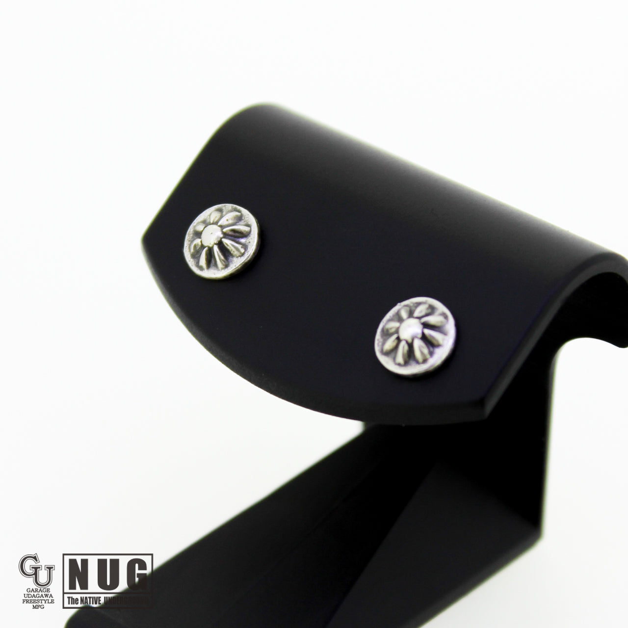 ハンドメイド ショットプレートピアス #9